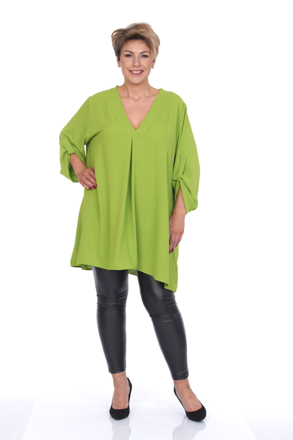 Elegatná tunika plus size FLORIANA